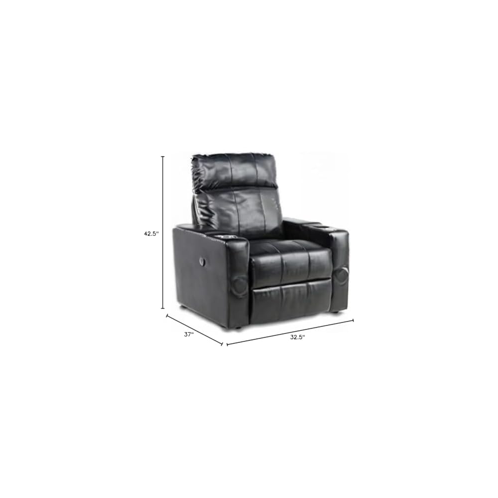 LSF Power Recliner Brown